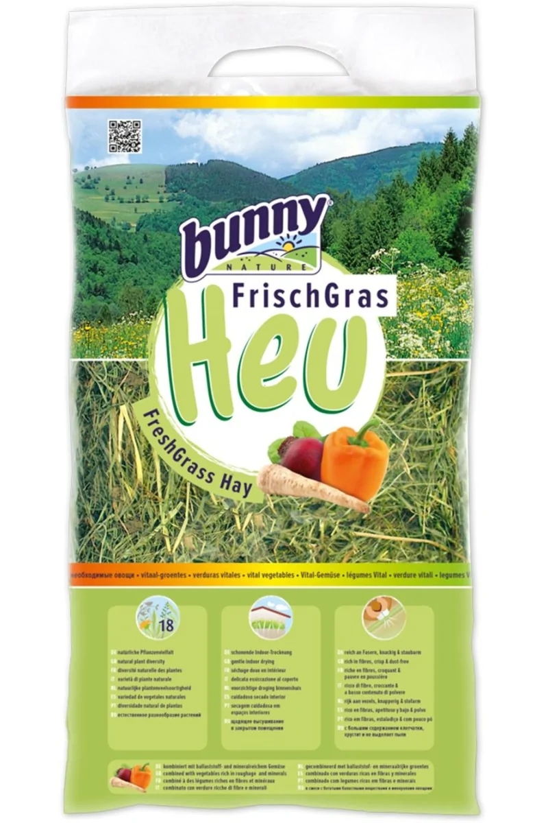 Bunny Heno Fresco Vegetales 500Gr