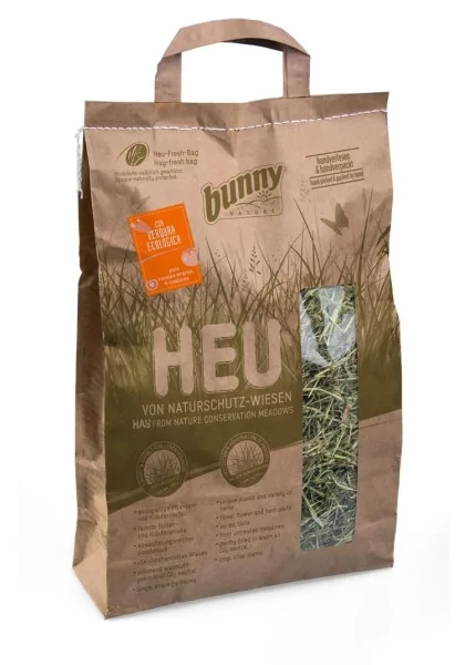 Bunny Heno Natural Meadows Vegetal 250Gr