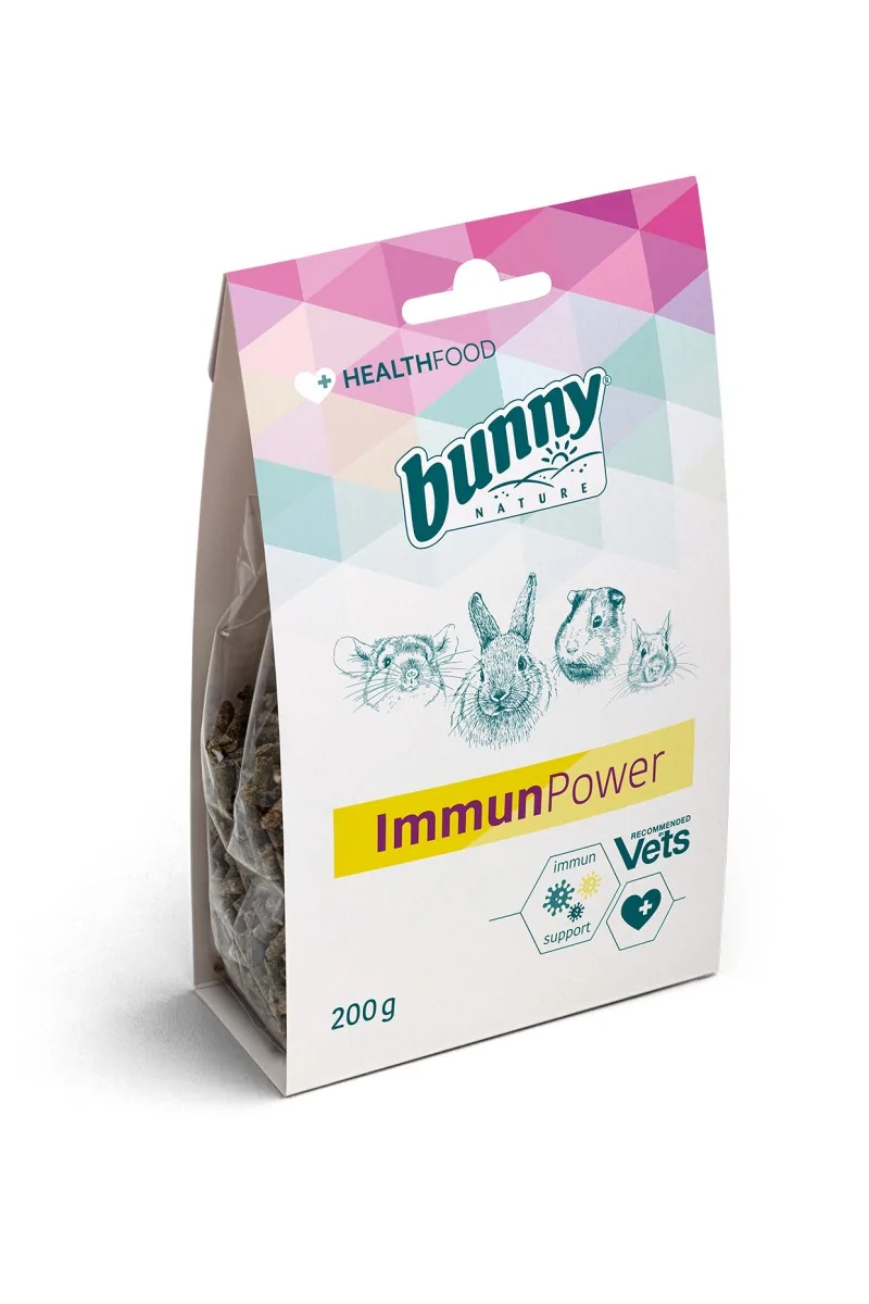 Conejo Bunny Suplemento Inmunidad Immun Power 5X200Gr