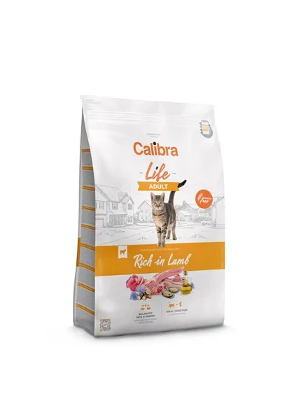 Comida Premium Gato Calibra Cat Life Adult Cordero 1,5Kg