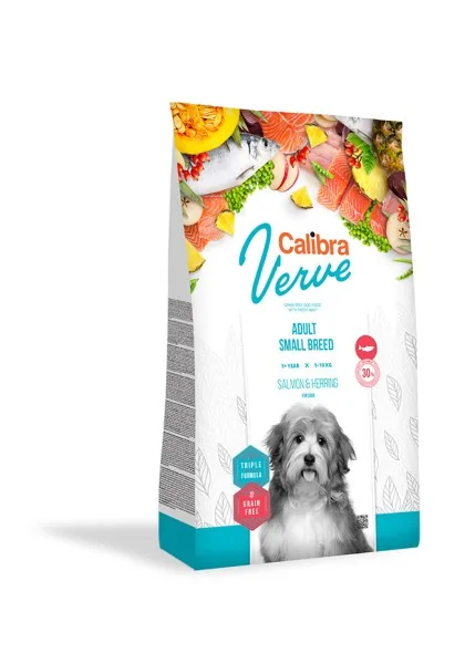 Premium Natural Perro Calibra Dog Gf Verve Adult Small Breed Arenques Salmon 6Kg