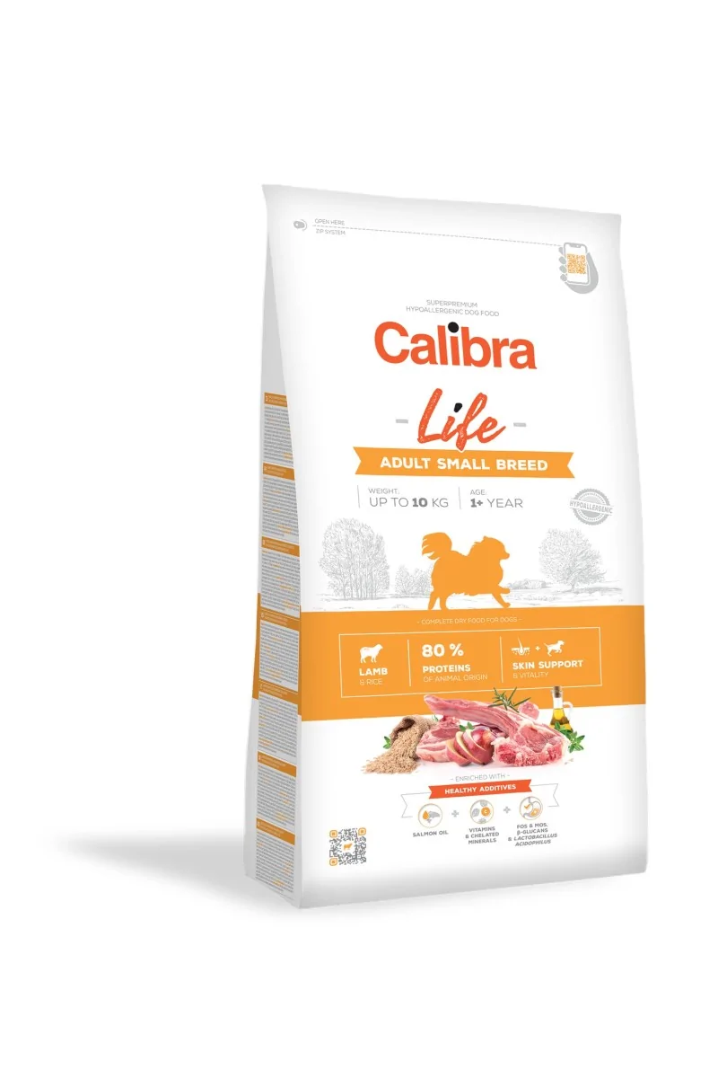 Premium Natural Perro Calibra Dog Life Adult Small Breed Cordero 1,5Kg