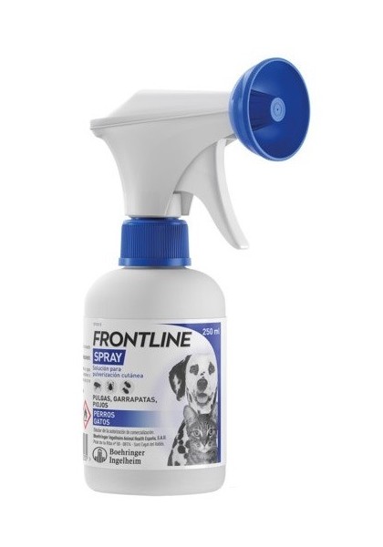 Antiparasitarios Antiparasitario Externo Perro  Frontline Spray 250 Ml,