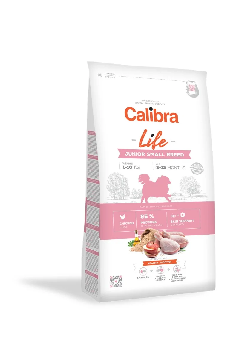 Premium Natural Perro Calibra Dog Life Junior Small Breed Pollo 1,5Kg