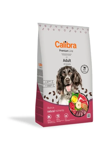 Premium Natural Perro Calibra Dog Premium Line Adult Ternera 12Kg