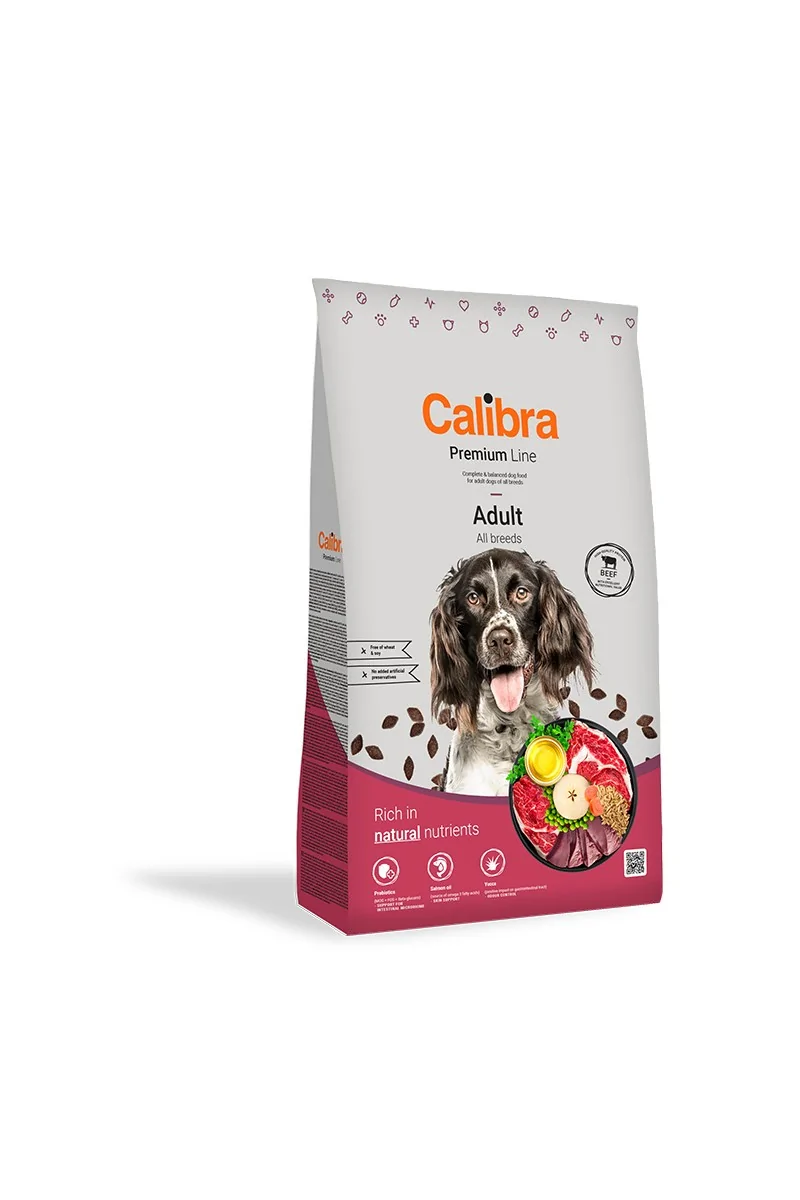 Premium Natural Perro Calibra Dog Premium Line Adult Ternera 12Kg