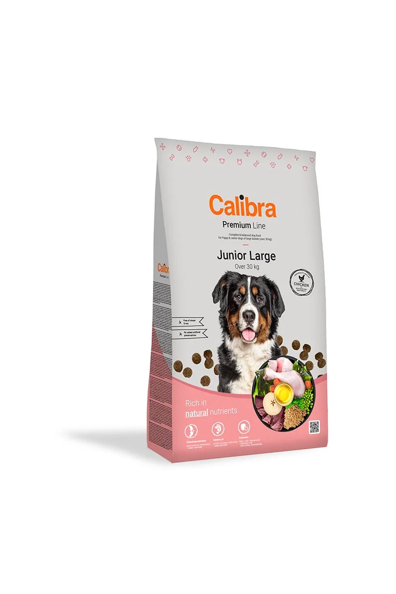 Premium Natural Perro Calibra Dog Premium Line Junior Large 12Kg