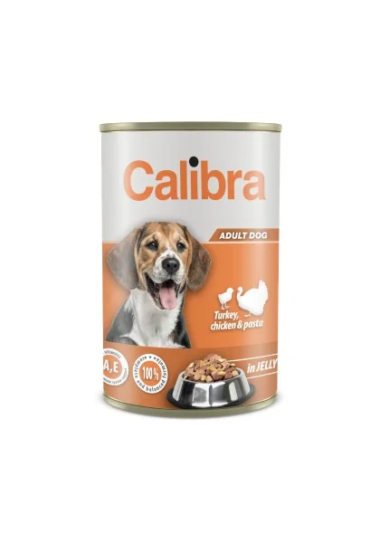 Premium Natural Perro Calibra Dog Premium Pavo Pollo Pasta Jelly Caja 12X1240G Ndr