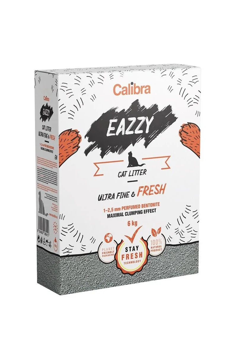 Comida Premium Gato Calibra Eazzy Arena Gato Ultra Fine Fresh 6Kg