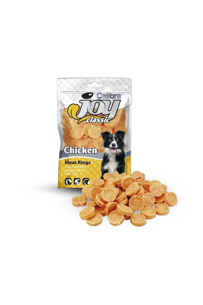 Premium Natural Perro Calibra Joy Dog Classic Aros Pollo 80Gr