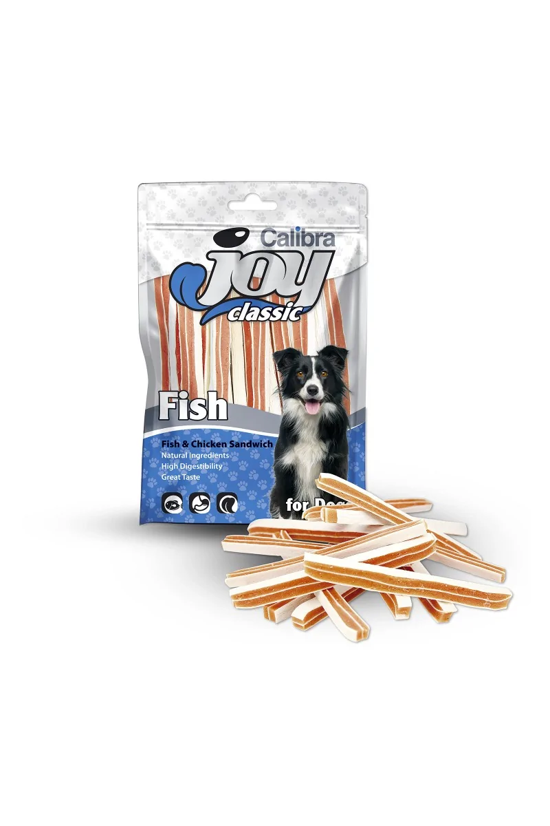 Premium Natural Perro Calibra Joy Dog Classic Sandwich Pescado Pollo 80Gr