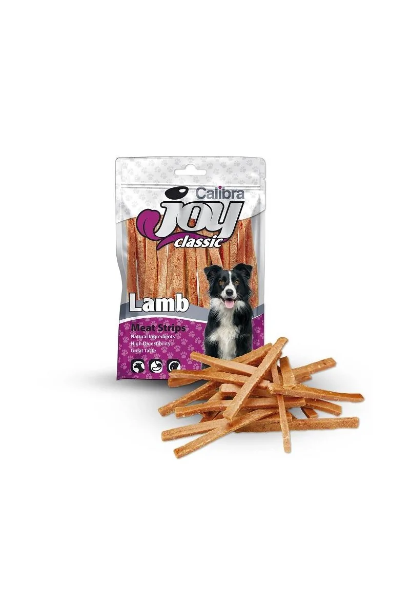 Premium Natural Perro Calibra Joy Dog Classic Strips Cordero 80Gr