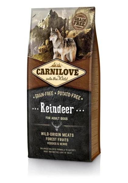 Proteinas Perro Premium Carnilove Canine Adult Reno 12Kg