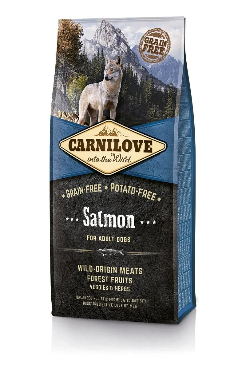 Proteinas Perro Premium Carnilove Canine Adult Salmon 12Kg