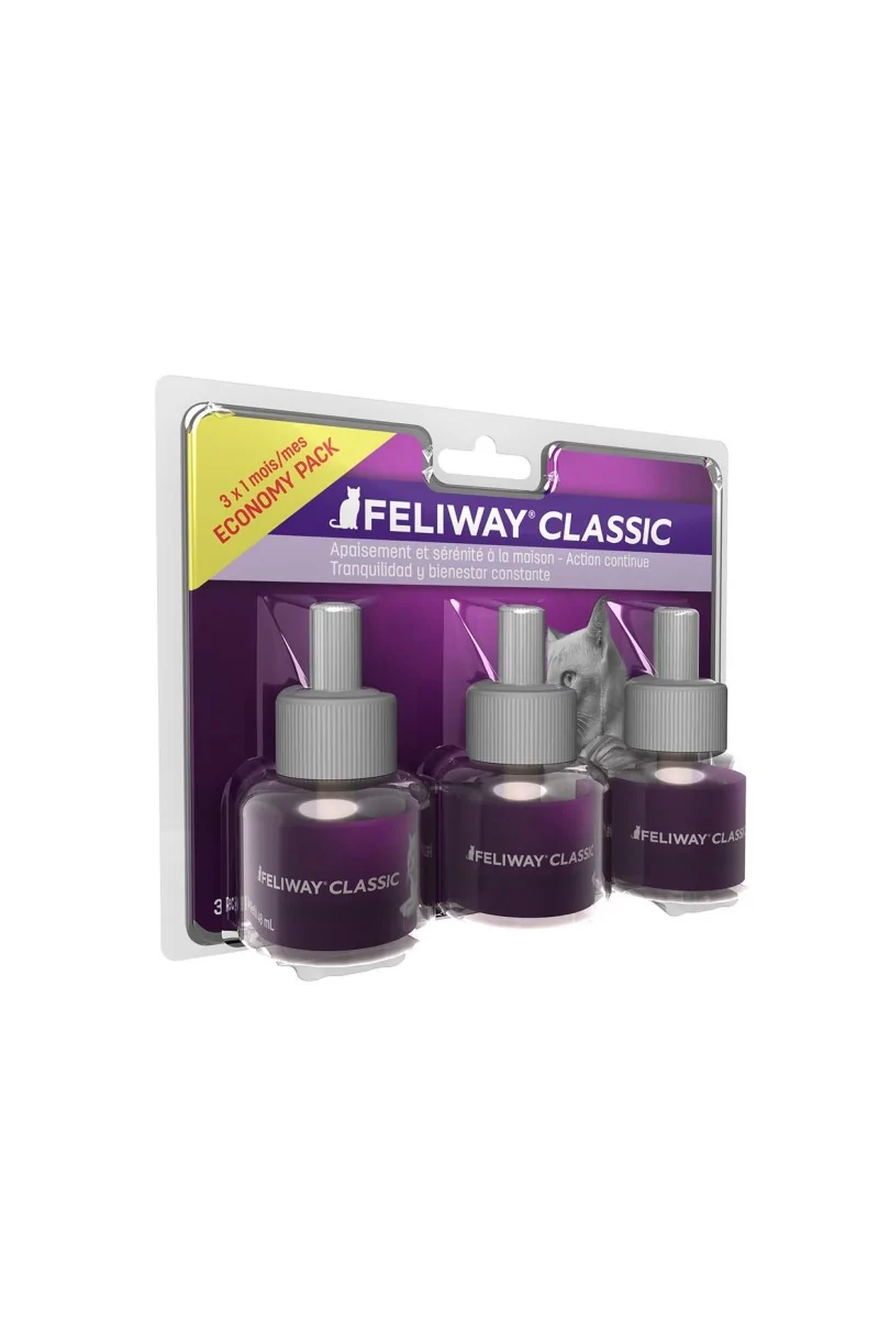 Higiente Cuidado Feliway Classic 3X48Ml