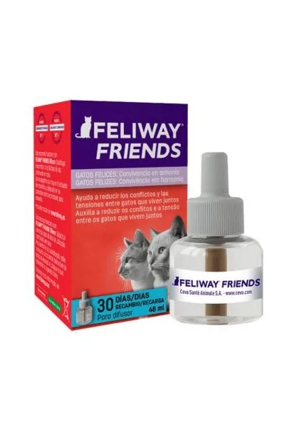 Higiente Cuidado Feliway Friends Recambio 48Ml