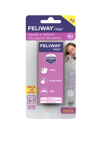 Higiente Cuidado Feliway Help 3 Recambios