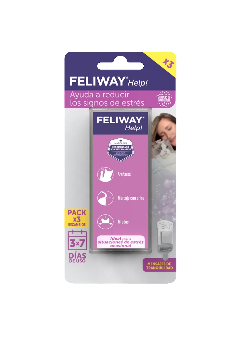 Higiente Cuidado Feliway Help 3 Recambios