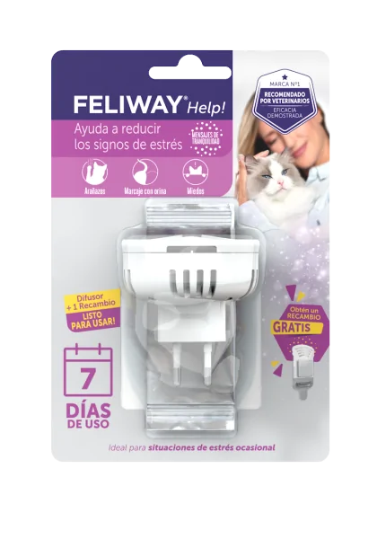 Higiente Cuidado Feliway Help Difusor+Recambio