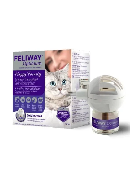 Higiente Cuidado Feliway Optimum Difusor+Recambio 48Ml