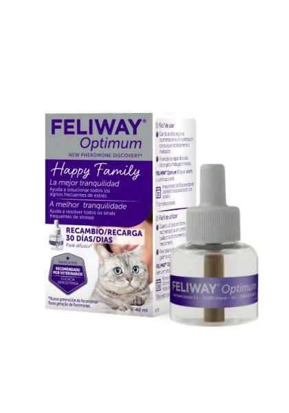 Higiente Cuidado Feliway Optimum Recambio 48Ml