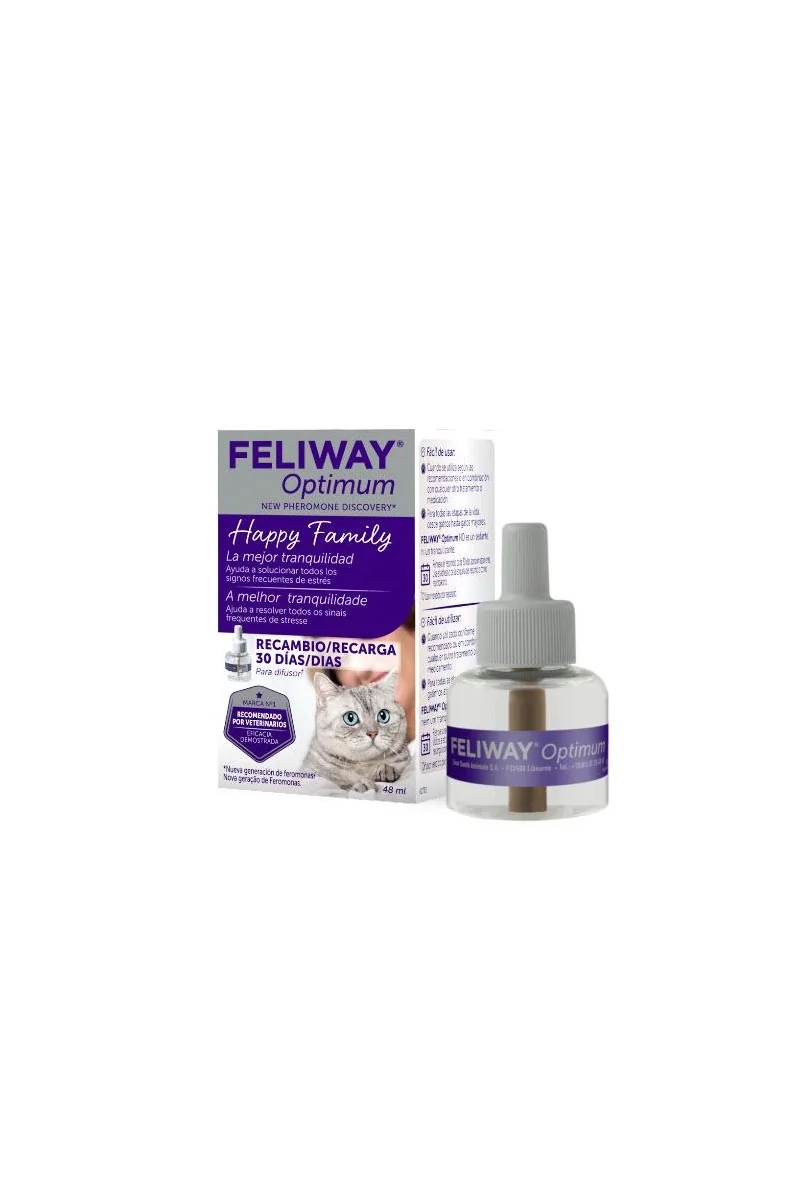 Higiente Cuidado Feliway Optimum Recambio 48Ml