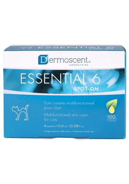 Dermoscent Essential 6 Gato Spot On 0,6Ml 4Pip (Ndr)