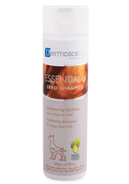 Dermoscent Essential 6 Perro Gato Sebo Shampoo 200Ml (Ndr)