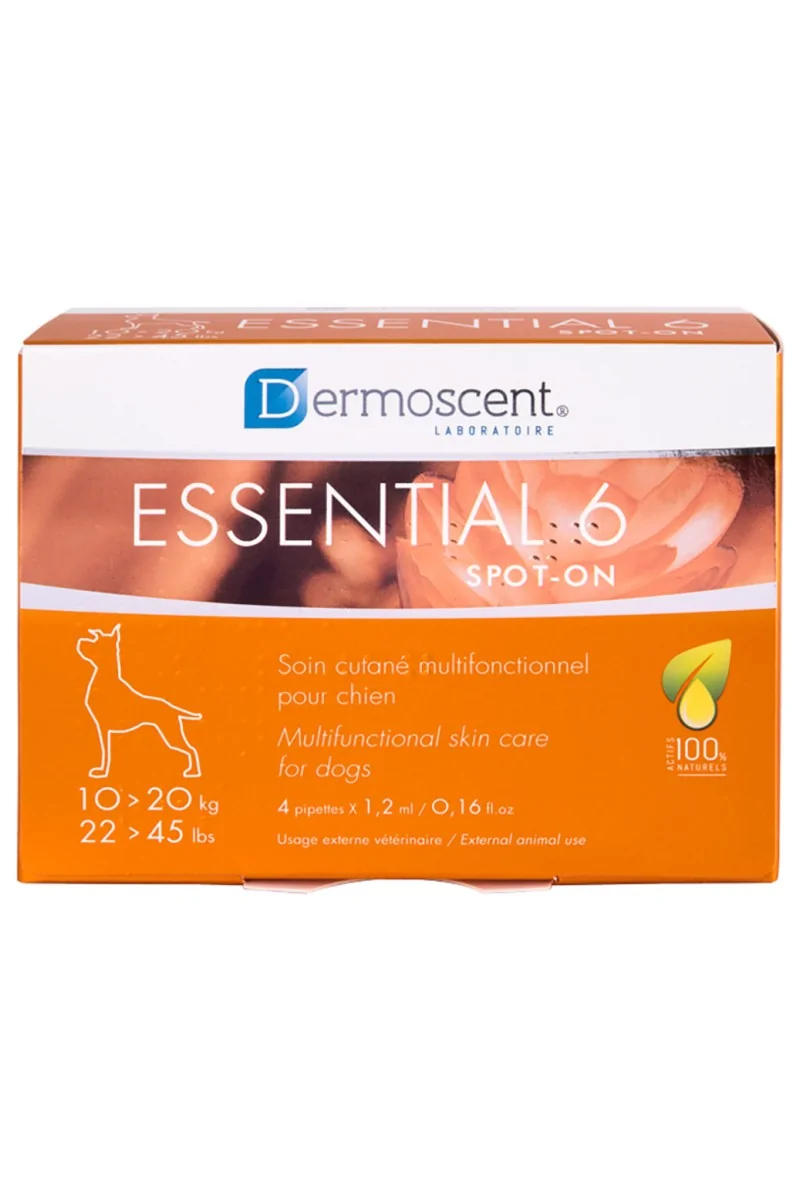 Dermoscent Essential 6 Perro Spot On 10-20Kg 1,2Ml 4Pip(Ndr)