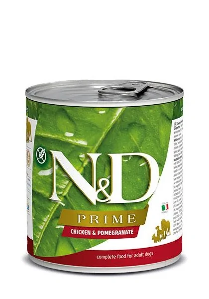 Comida Natural Perro Farmina Nd Dog Prime Pollo Caja 6X285Gr