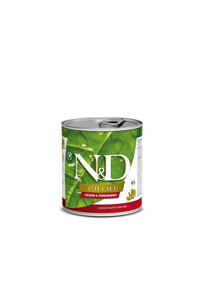 Comida Natural Perro Farmina Nd Dog Prime Pollo Caja 6X285Gr