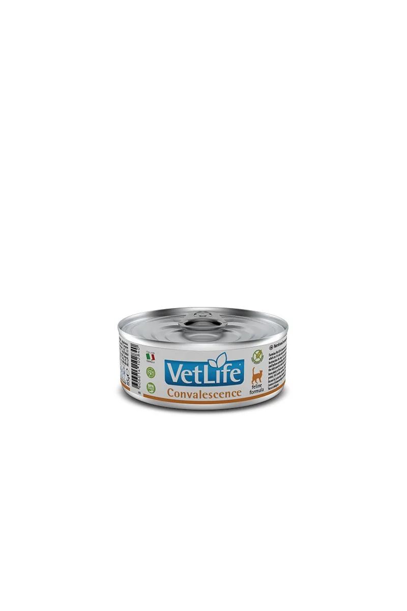 Comida Natural Gato Farmina Vet Life Cat Convalescence Caja 12X85Gr