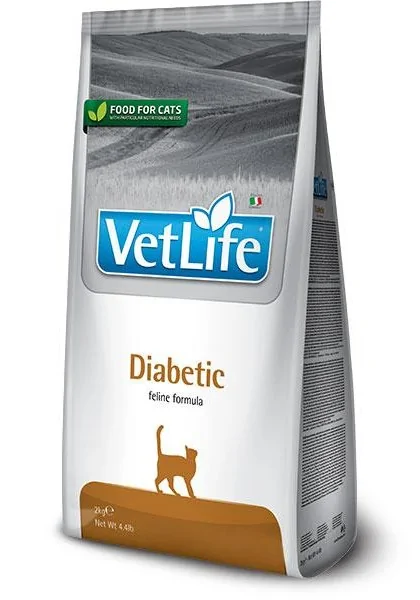 Comida Natural Gato Farmina Vet Life Cat Diabetic 2Kg