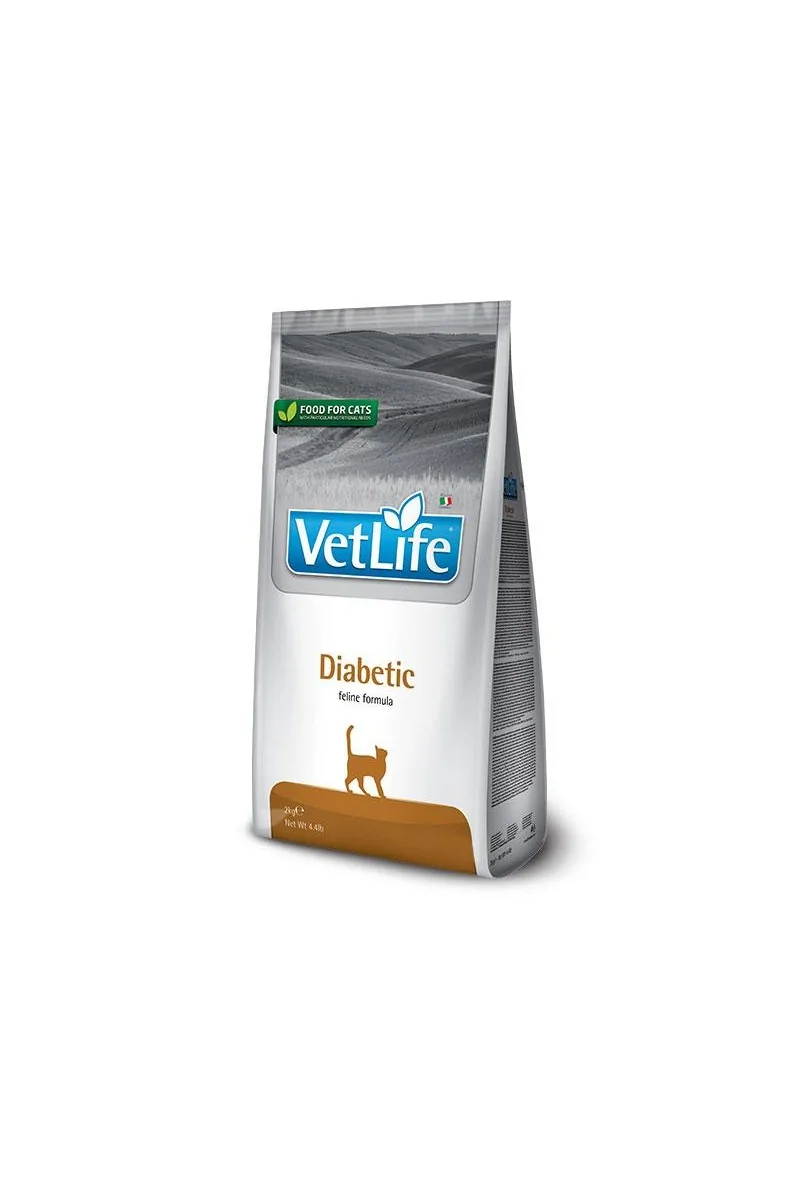 Comida Natural Gato Farmina Vet Life Cat Diabetic 2Kg