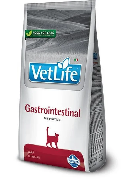 Comida Natural Gato Farmina Vet Life Cat Gastrointestinal 2Kg