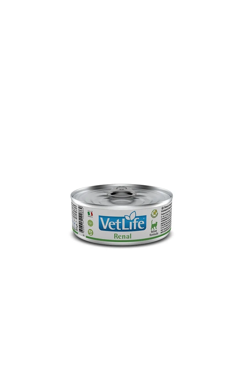 Comida Natural Gato Farmina Vet Life Cat Renal Caja 12X85Gr