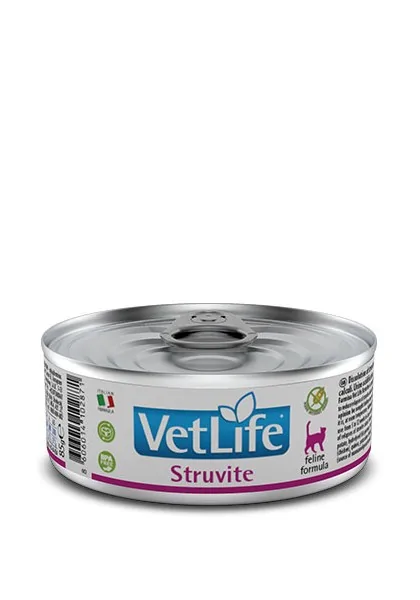 Comida Natural Gato Farmina Vet Life Cat Struvite Caja 12X85Gr