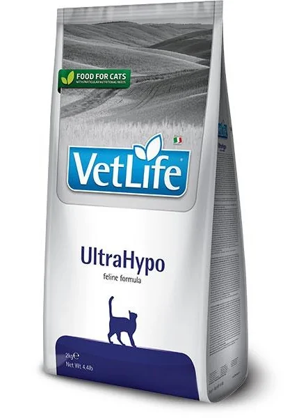 Comida Natural Gato Farmina Vet Life Cat Ultrahypo 2Kg