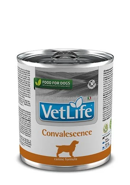 Comida Natural Perro Farmina Vet Life Dog Convalescence Caja 6X300Gr