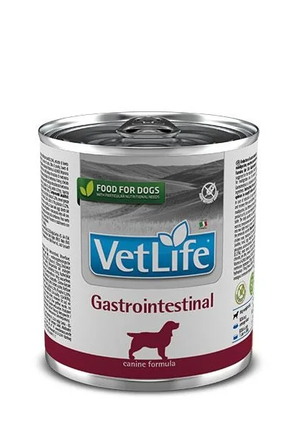 Comida Natural Perro Farmina Vet Life Dog Gastrointestinal Caja 6X300Gr