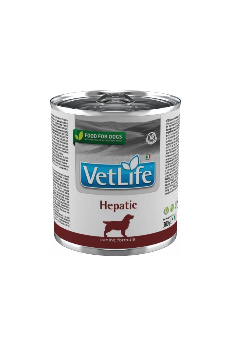 Comida Natural Perro Farmina Vet Life Natural Diet Dog Hepatic 6X300Gr