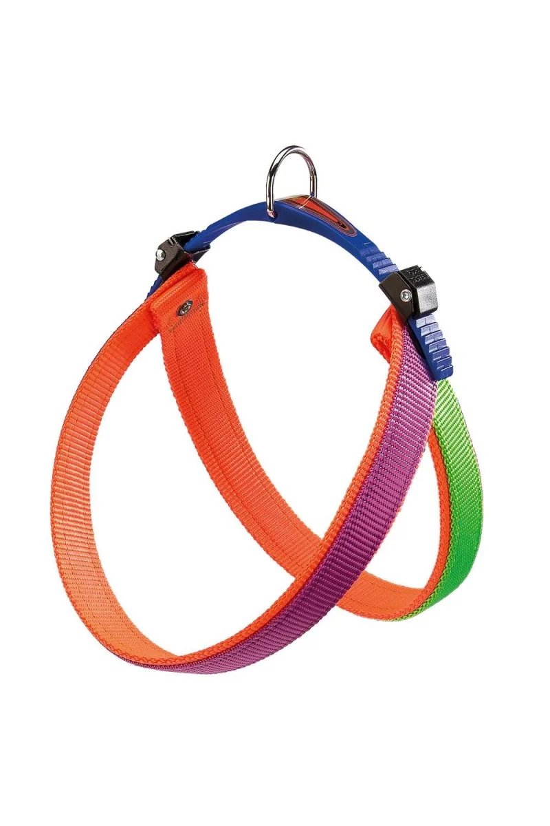 Arnés Ferplast Arnes Agila Dual 6  Purple Orange