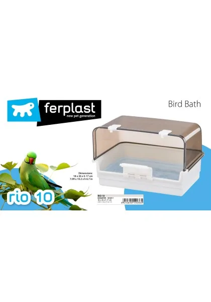 Ferplast Baño Para Pajaros Rio 10 1Ud