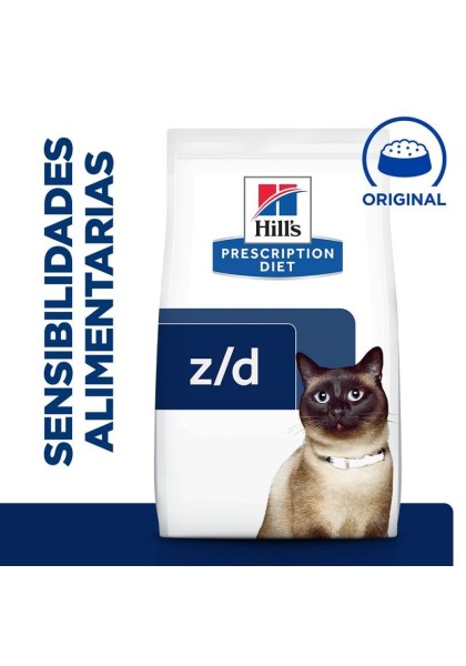 Saco de pienso para Gato Hill's z/d Prescription Diet Feline Food Sensitivities
