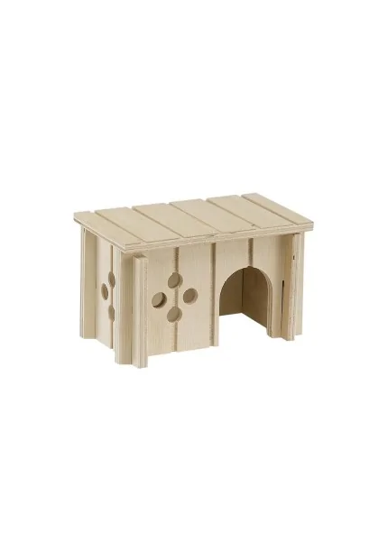 Ferplast Casa Madera Roedor Sin 4641 12,5X7,5X7Cm