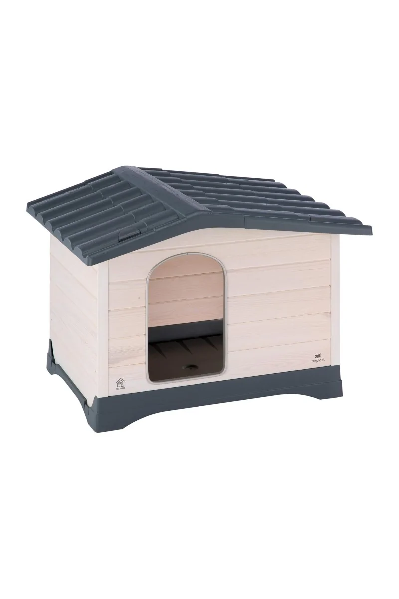 Casetas Ferplast Caseta Exte Madera Resina Dog Lodge 90 88X72X66Cm