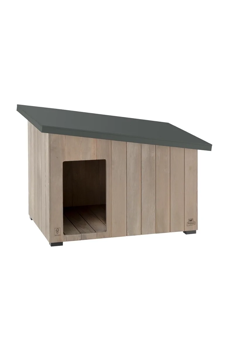 Casetas Ferplast Caseta Exterior Madera Argo 80 95,5X62,5X67Cm