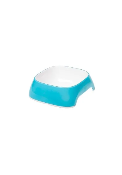 Ferplast Comedero Glam 200Ml 13X12X3,5Cm Azul Claro