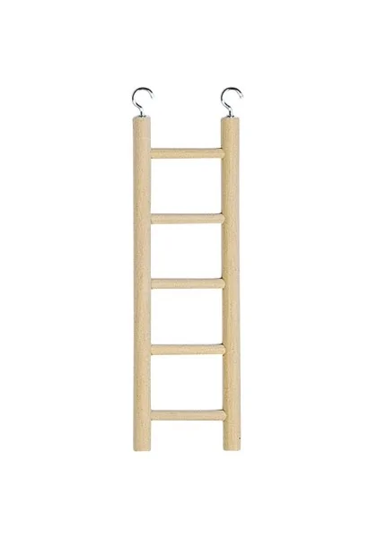 Ferplast Escalera Madera Para Periquitos Cacatuas 7X22,8Cm