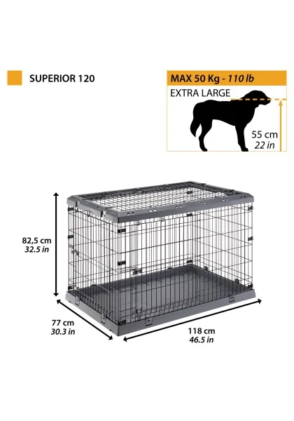 Jaulas Ferplast Jaula Perro Superior 120